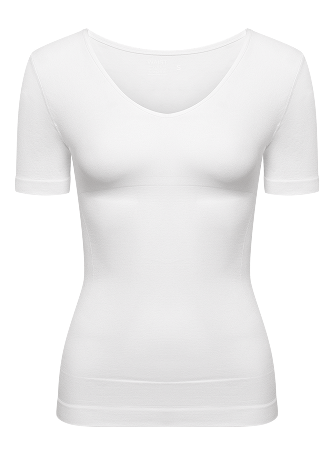 Футболка с глубоким вырезом